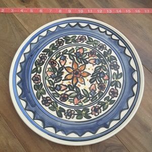Hand Painted Ceramic Plate